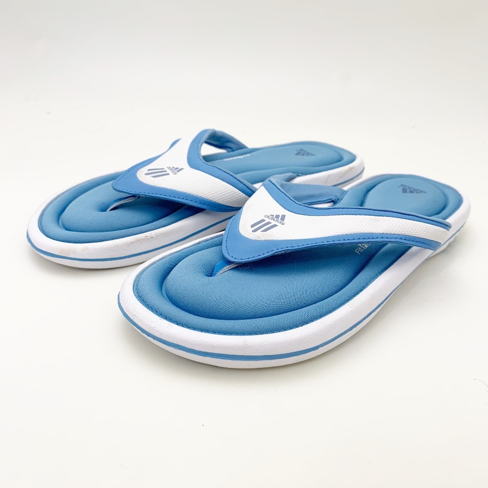 Adidas Womens Sz 8 Thong Flip Flop Pool Sandals - Picture 5 of 8